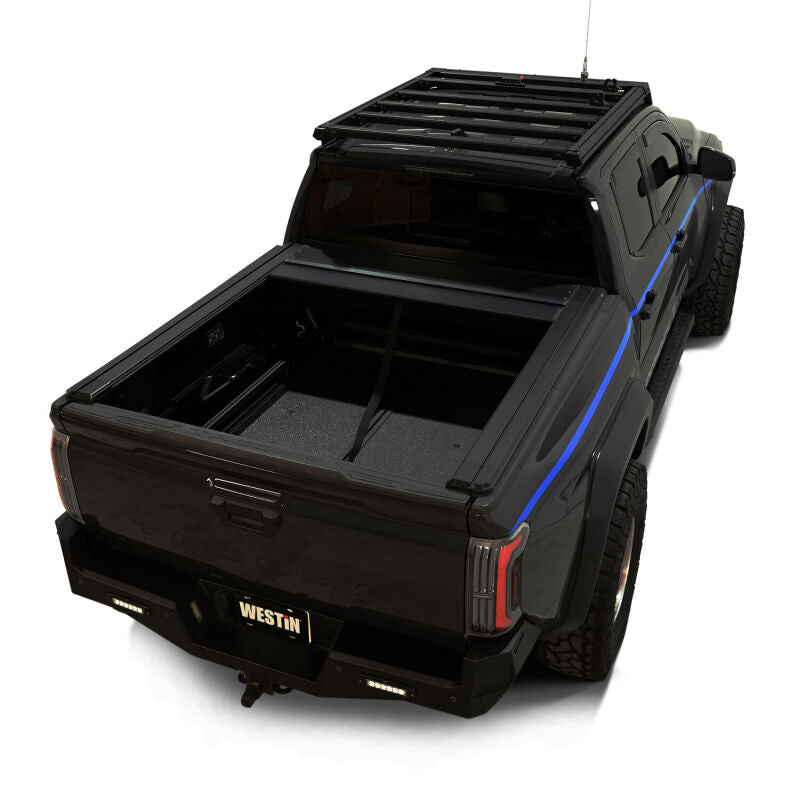 Westin 24-26 Toyota Tacoma 5ft Bed Manual Retractable Tonneau Cover - Black