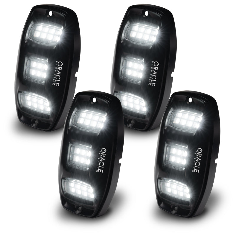 Oracle Underbody RGB+W Wheel Well Rock Light Kit - 4 PCS - ColorSHIFT SEE WARRANTY
