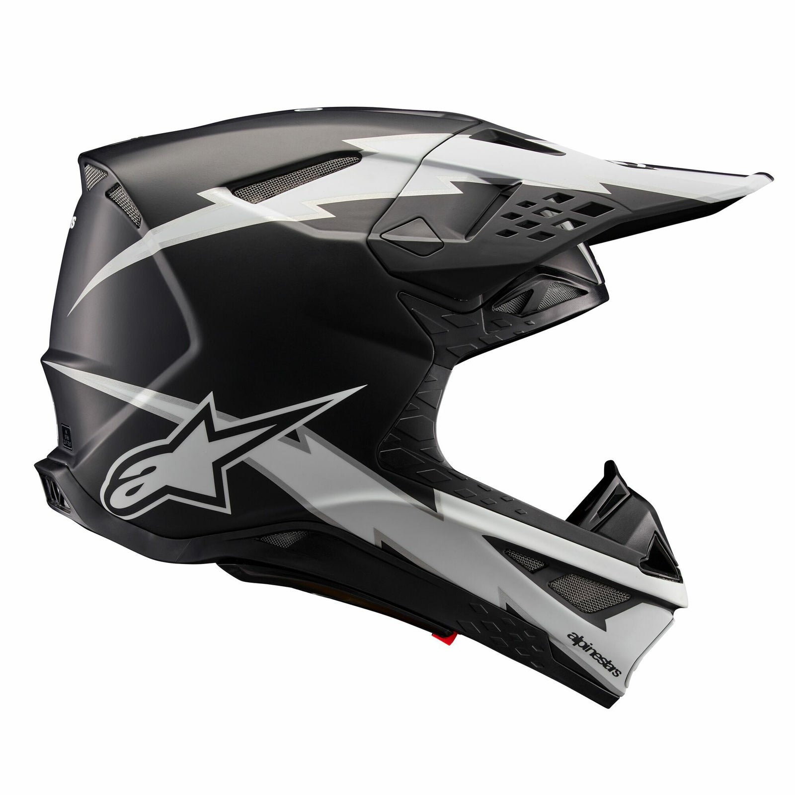 Supertech S M10 Ampress Helmet Black/White Matt Sm