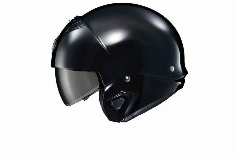 Covert 2 Open Face Helmet Gloss Black 2x