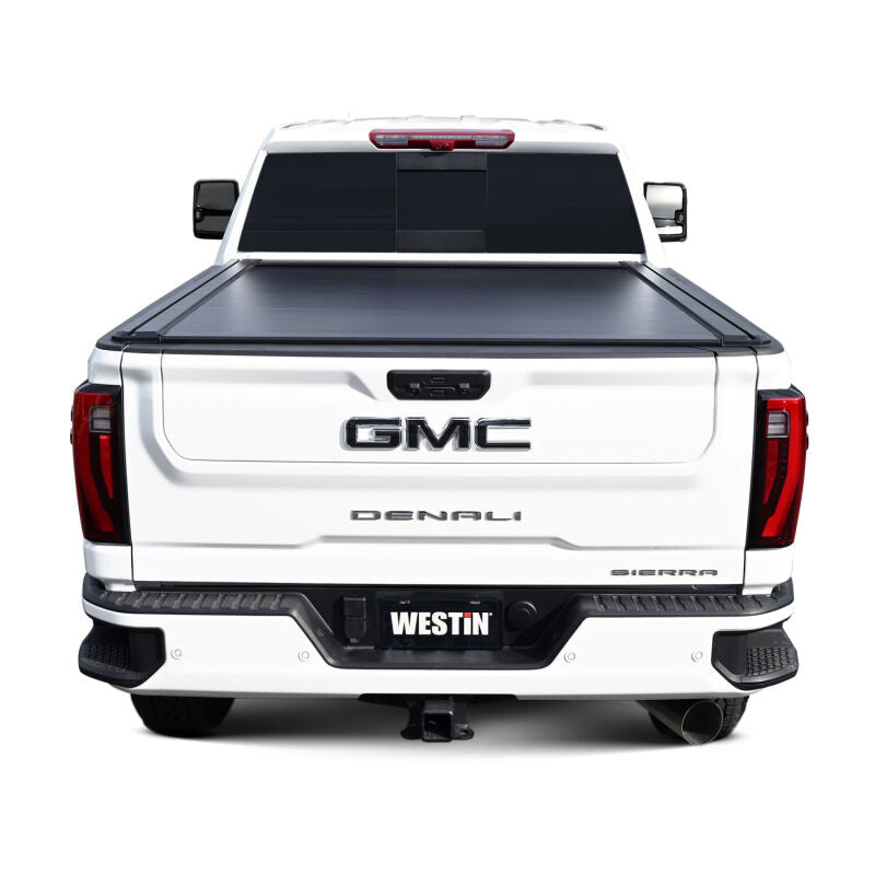 Westin 20-26 GM Silverado/Sierra 2500/3500 6.5ft Bed Electric Retractable Tonneau Cover - Black