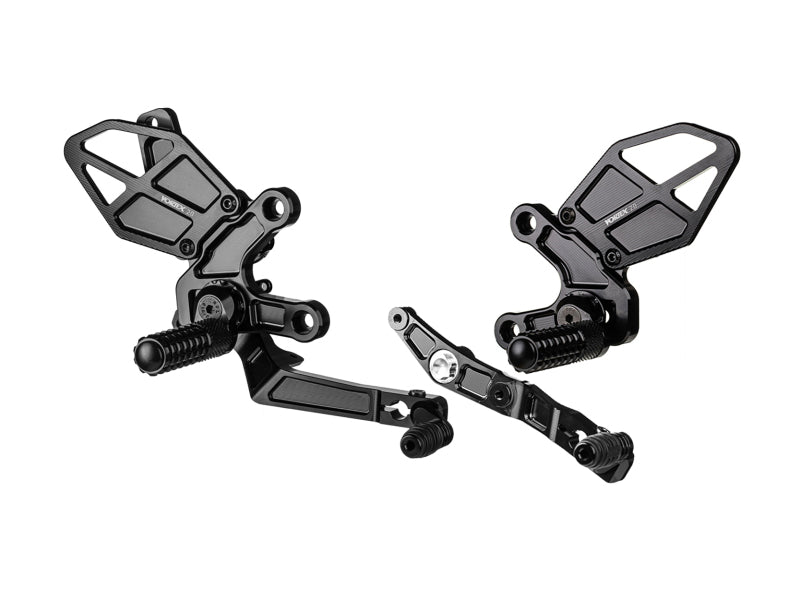 Vortex Racing Rear Set - Black