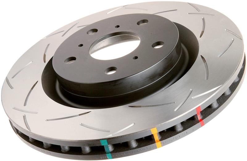 DBA 11-15 Jeep Grand Cherokee All Exc. SRT8 Rear T3 4000 Series Uni-Directional Slotted Rotor 330mm