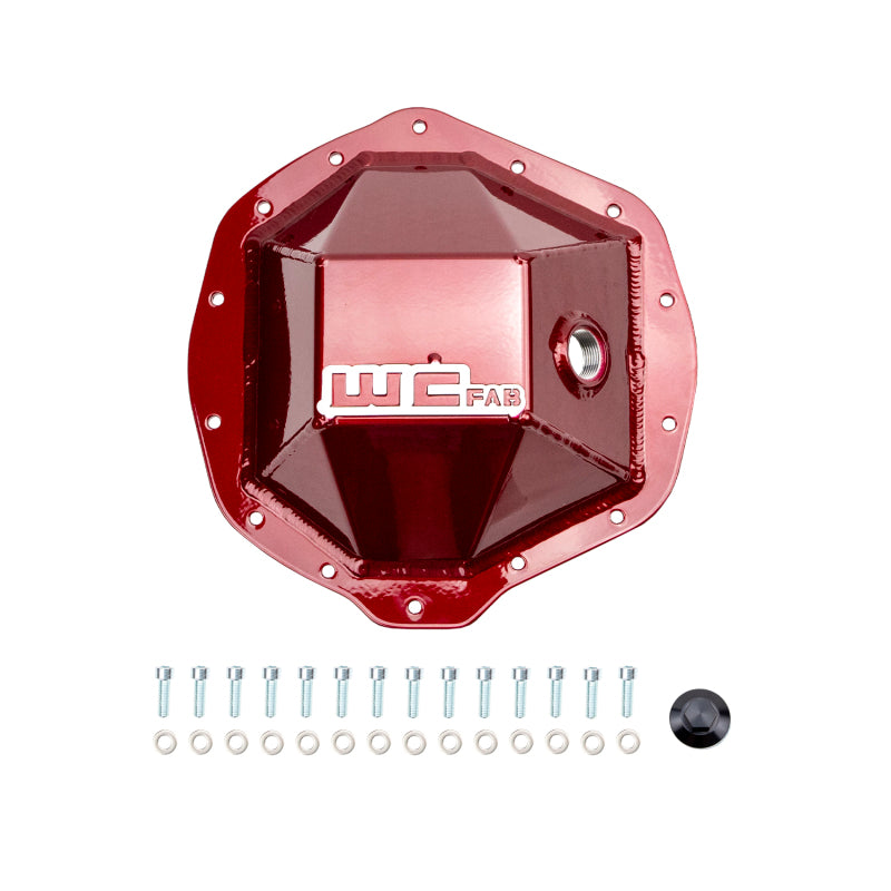 Wehrli 01-19 Chevrolet Duramax/03-19 Dodge Cummins 11.5in AAM Rear Diff. Cover - Gloss Black