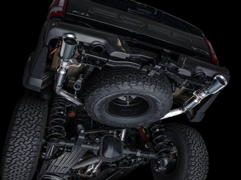 AWE Gen 3 Raptor SwitchPath Exhaust  - Chrome Silver Tips