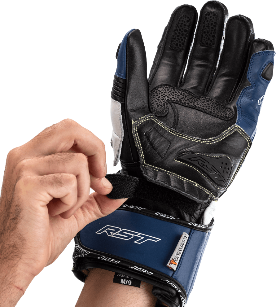 Tractech Evo 4 Ce Glove Blue/White/Black Lg