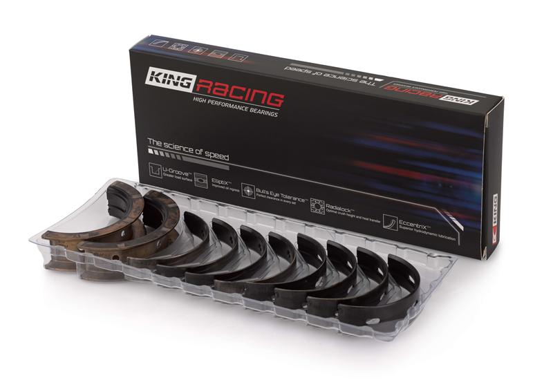 King Engine Bearings Ford Prod. V8 4.6L/5.4L (Size STD) Performance Main Bearing Set - Size STD