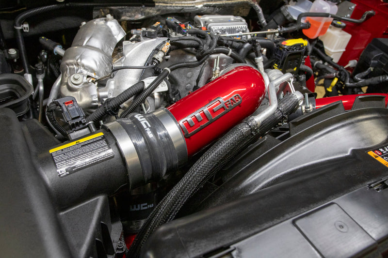 Wehrli 2020-2024 Chevrolet 6.6L L5P Duramax 4in Intake Pipe (Use w/OEM Air Box) - Gloss Black