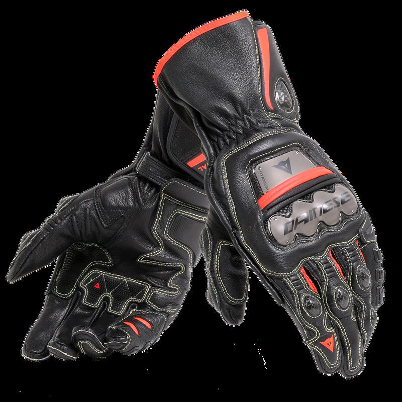 Dainese Full Metal 6 Gloves Black/Red - Small