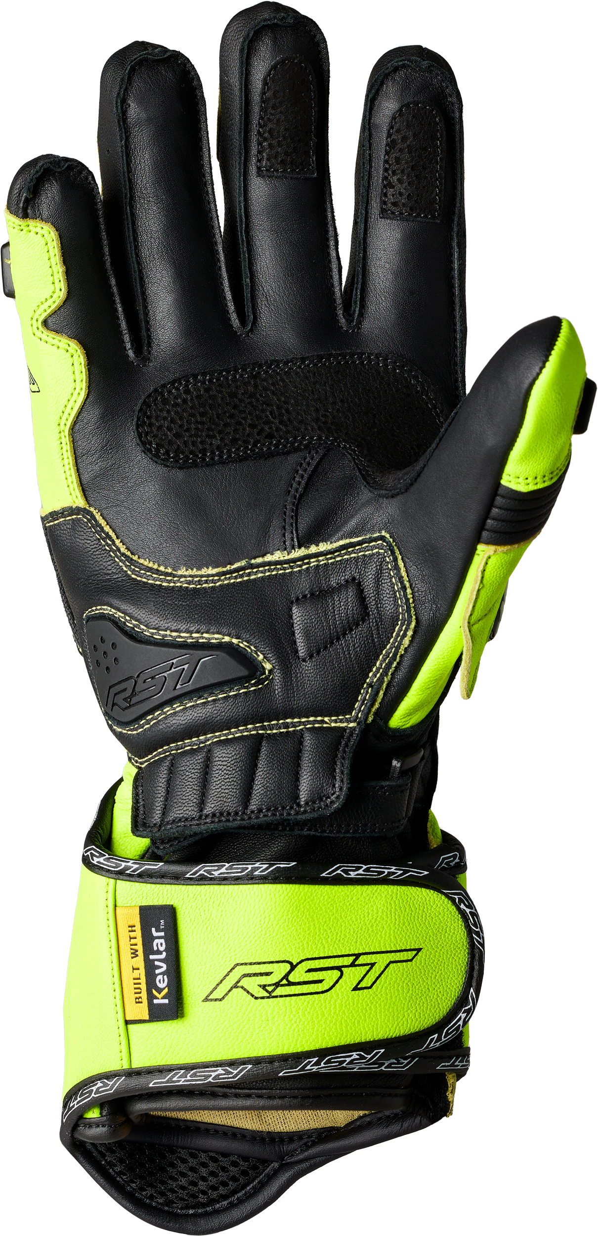Tractech Evo 4 Ce Glove Neon Yellow/Black/Black 2xl
