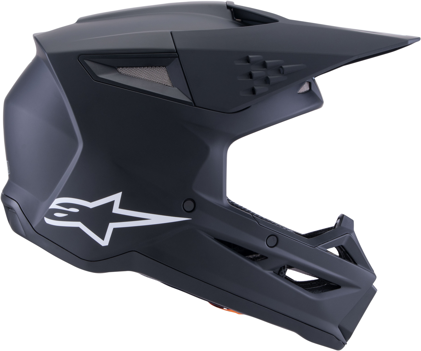 Sm3 Solid Helmet Black Matt Lg