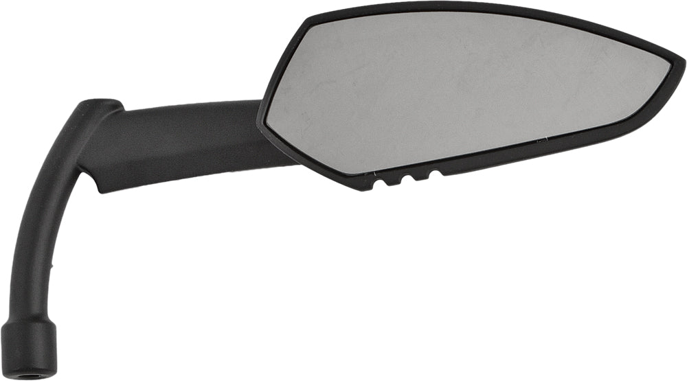 Mirror Apache W/ Knife Stem Matte Black Right