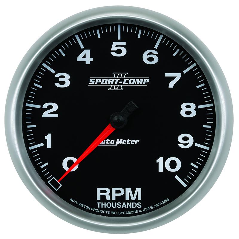 Autometer Sport-Comp II 0-100 PSI Short Sweep Electronic Oil Pressure Gauge