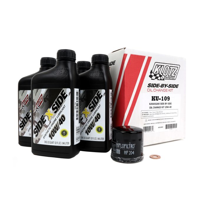 KLOTZ OIL CHANGE KIT KAWASAKI 10W40