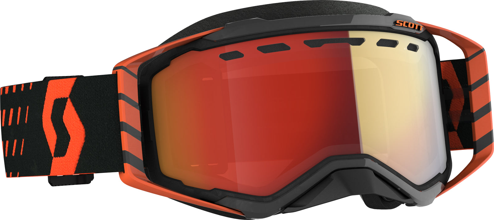 Prospect Snwcrs Goggle Org/Blk Enhancer Red Chrome