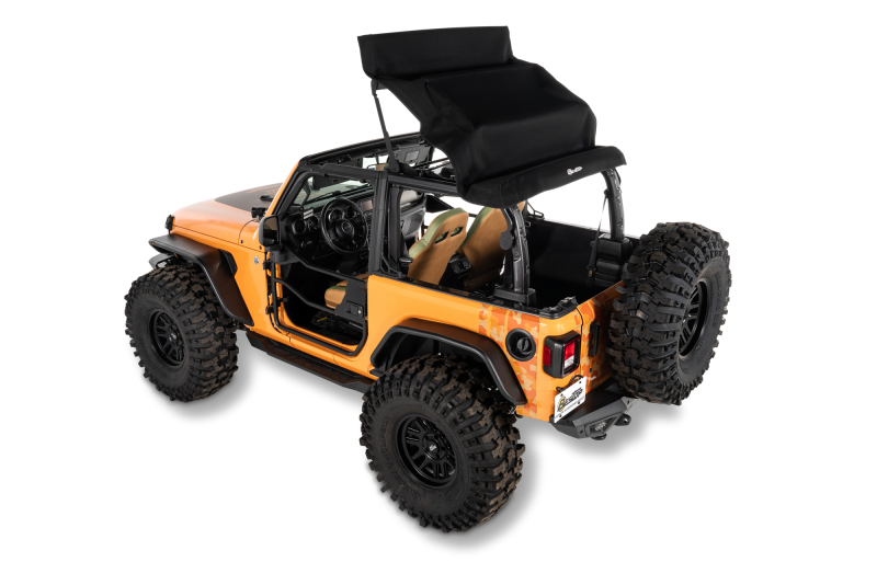 Bestop Door For JL - 18-26 Jeep Wrangler JL Trektop Glide 2 (Premium Black Twill)