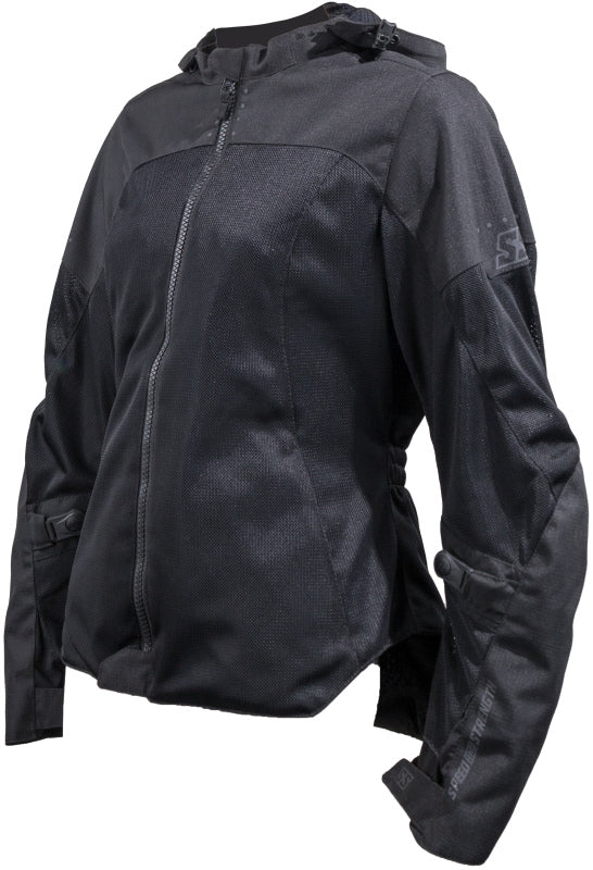 Speed and Strength Starstruck Mesh Jacket Black Womens - XL