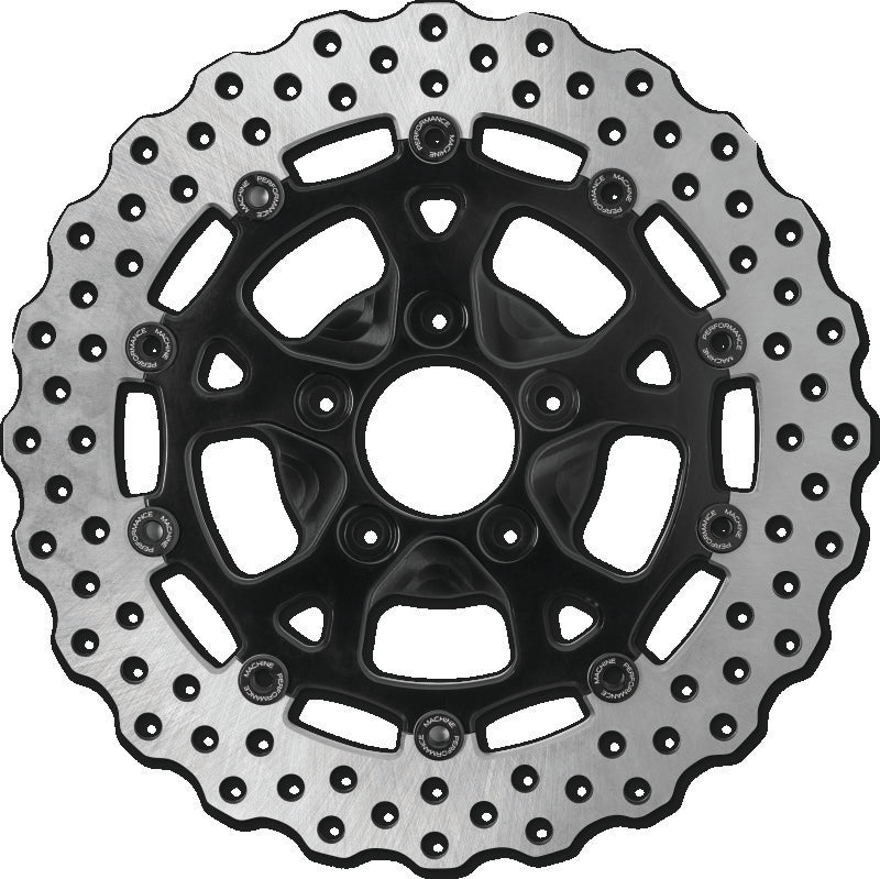 Performance Machine 11.8 X .20 Dominator Fr - Black Ano