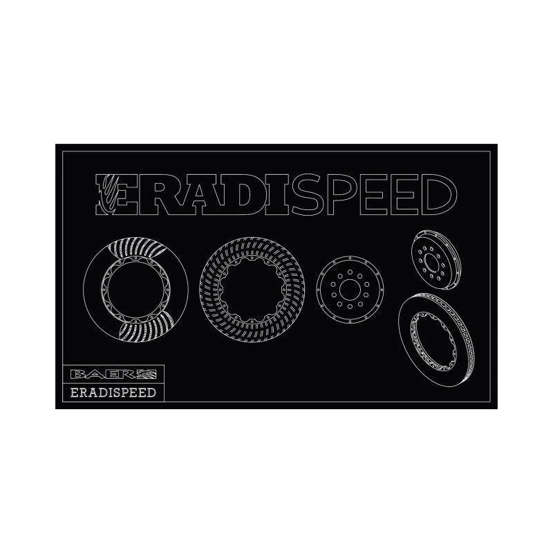 Baer Brakes 06-13 Chevy Corvette Z0/Grand Sport Eradispeed+ Front Brake Rotors