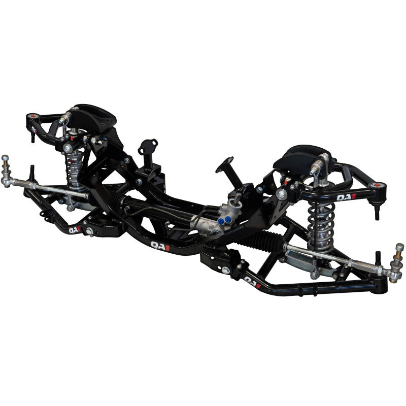 QA1 73-87 Chevrolet C10 Double Adjustable Front Coilover Crossmember System w/ 650lb/in Springs