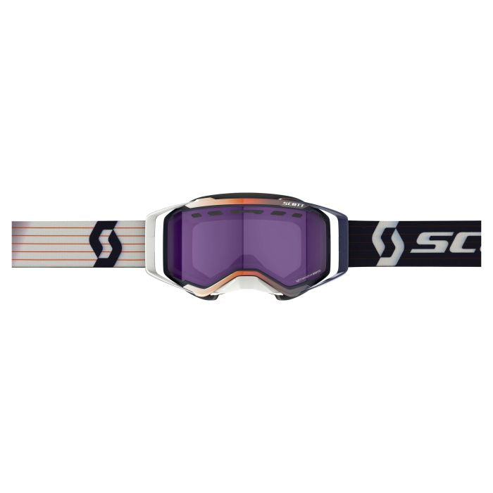 SCOTT PROSPECT SNOW CROSS LS BLUE/WHITE W/BLUE CHROME