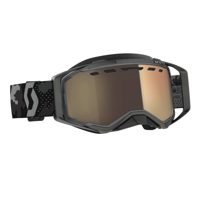SCOTT PROSPECT SNOW CROSS LS DK GREY/BLC W/BRNZ CHROME