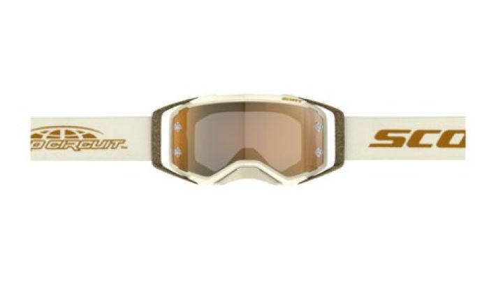 SCOTT PROSPECT PRO CIRCUIT AMP BEIGE/BROWN GOLD CHROME WORKS