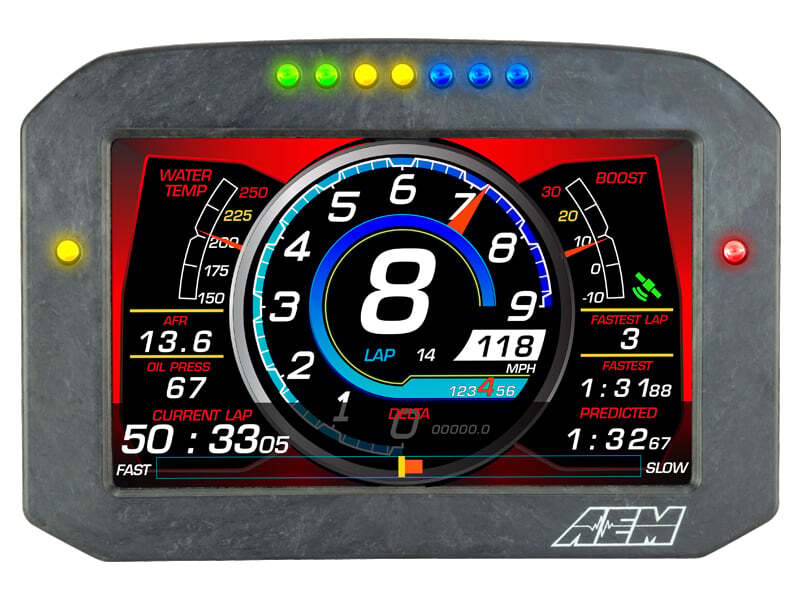 AEM CD-7 Carbon Flush Digital Dash Display