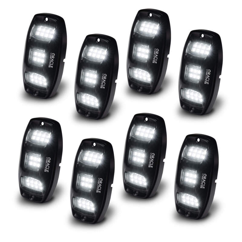Oracle Underbody RGB+W Wheel Well Rock Light Kit - 8 PCS - ColorSHIFT SEE WARRANTY