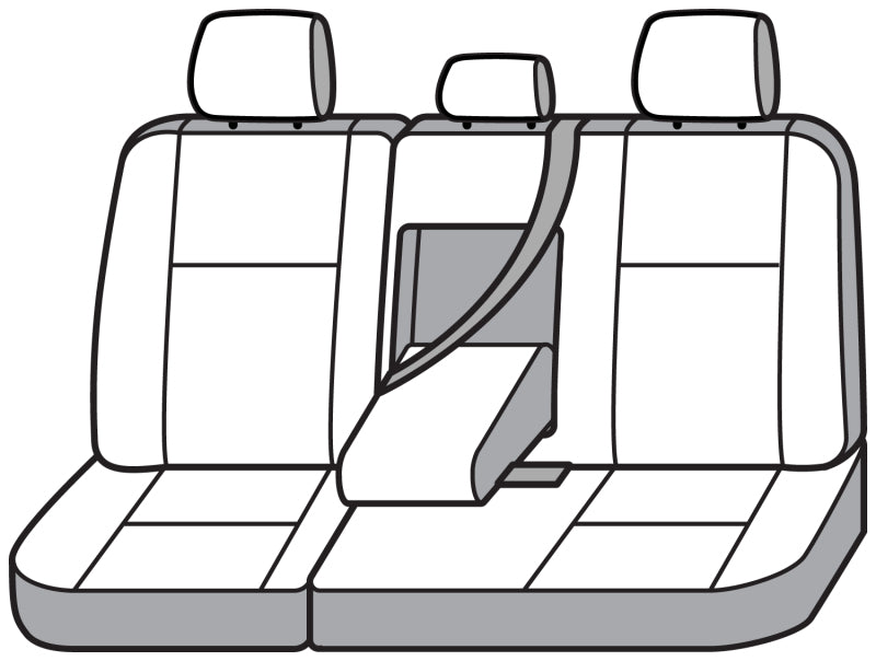 Covercraft 21-24 Ford F-250 Carhartt SeatSaver Custom Second Row Seat Covers - Gravel