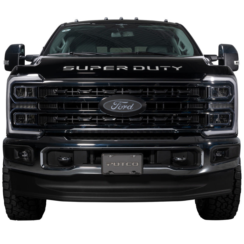 Putco 25-26 Ford Super Duty Front Emblem (w/ Camera Cutout and w/o Washer Opening)