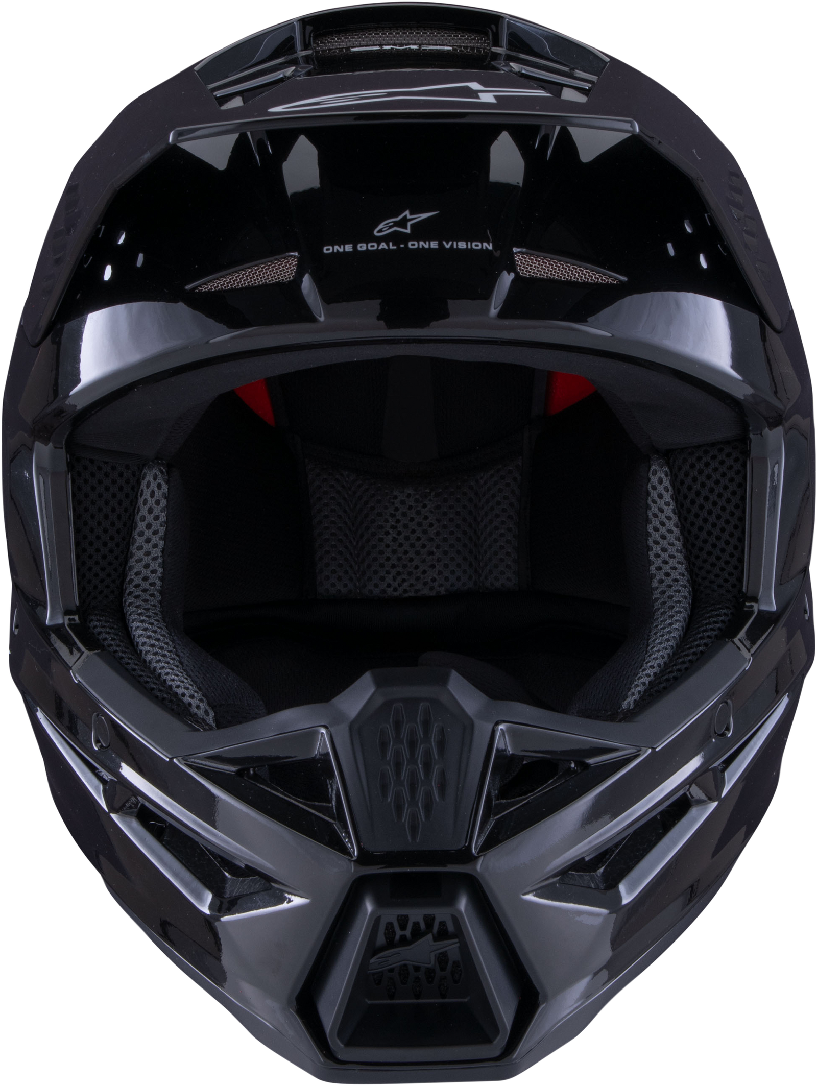 Sm3 Solid Helmet Black Glossy Xs