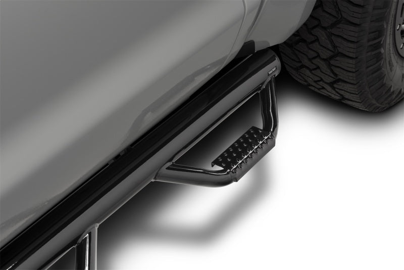 N-Fab Nerf Step 02-08 Dodge Ram 1500/2500/3500 Quad Cab 4 Door - Gloss Black - Cab Length - 3in