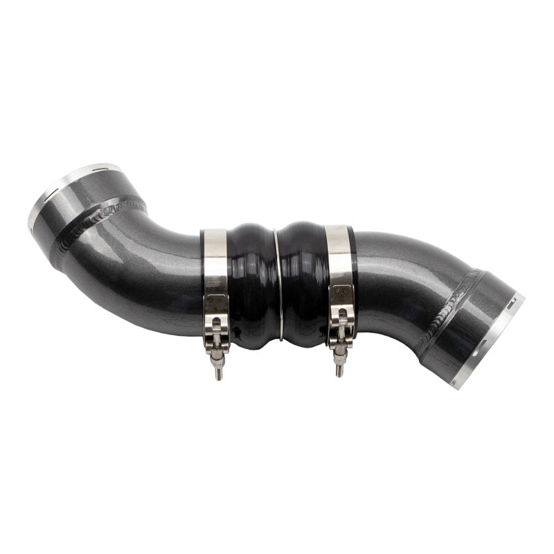 Wehrli 06-10 Chevrolet 6.6L LBZ/LMM Duramax Passenger Side 3.5in Intercooler Pipe - Gloss Black