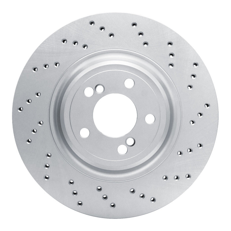 DFC 15-20 BMW M3 Right Rear Drilled GeoSPEC Coated Rotor
