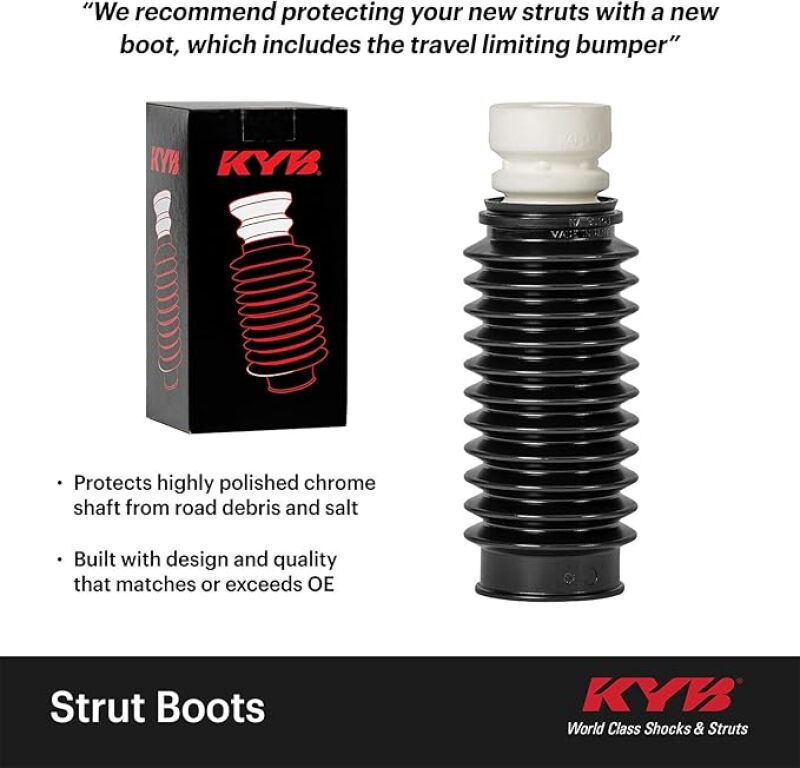 KYB Shocks & Struts Strut Boots Front 02-09 Chevrolet Trailblazer / 02-09 GMC Envoy 2WD