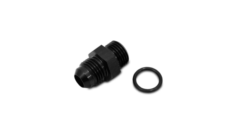 Vibrant -10AN Flare to AN Straight Thread (1-5/16-12) w/ O-Ring Adapter Fitting