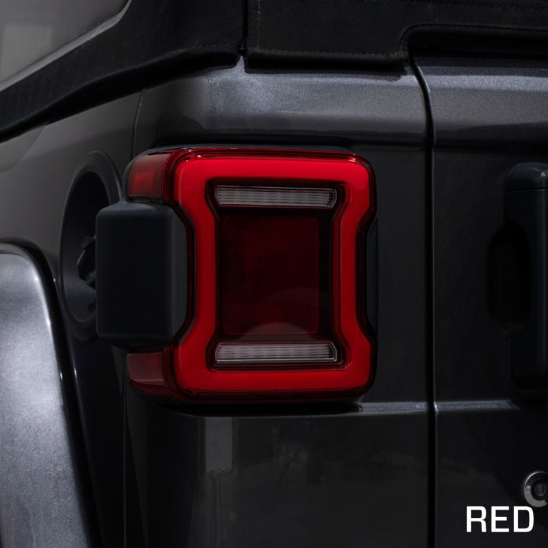 Form Lighting 2018-2023 Jeep Wrangler LED Tail Lights Smoke (Pair)
