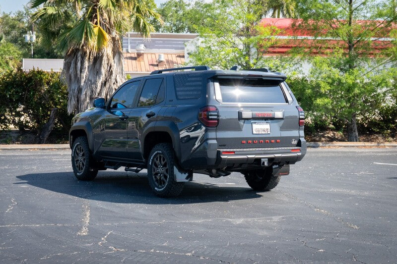 Rally Armor 2025+ Toyota 4Runner Black UR Mud Flap w/ Metallic Black Logo