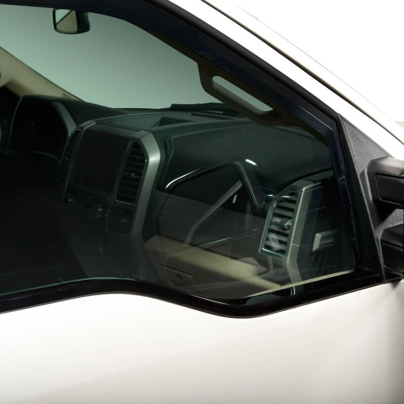 Putco 17-20 Ford SuperDuty - Crew Cab w/ Towing Mirrors Tinted Window Trim Accents (ABS Window Trim)