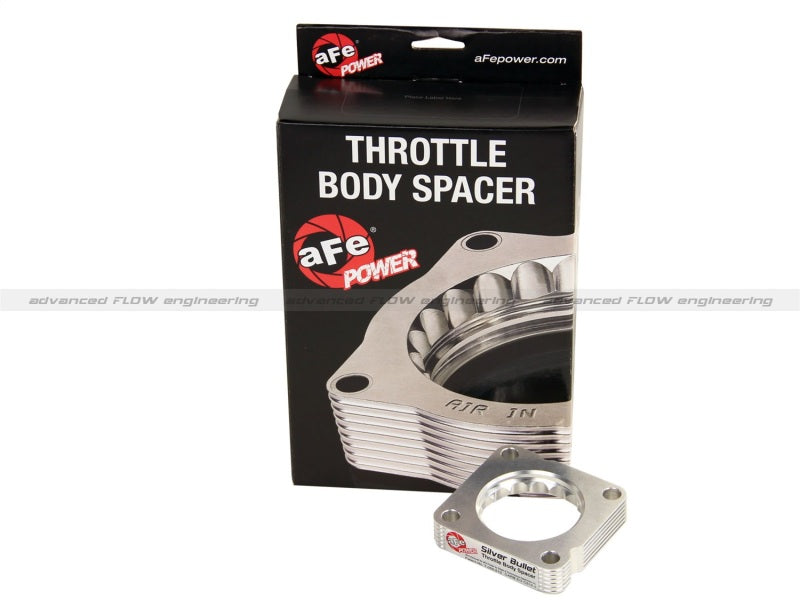 aFe Silver Bullet Throttle Body Spacer 12 Honda Civic Si / 08-12 Honda Accord / 09-12 Acura TSX