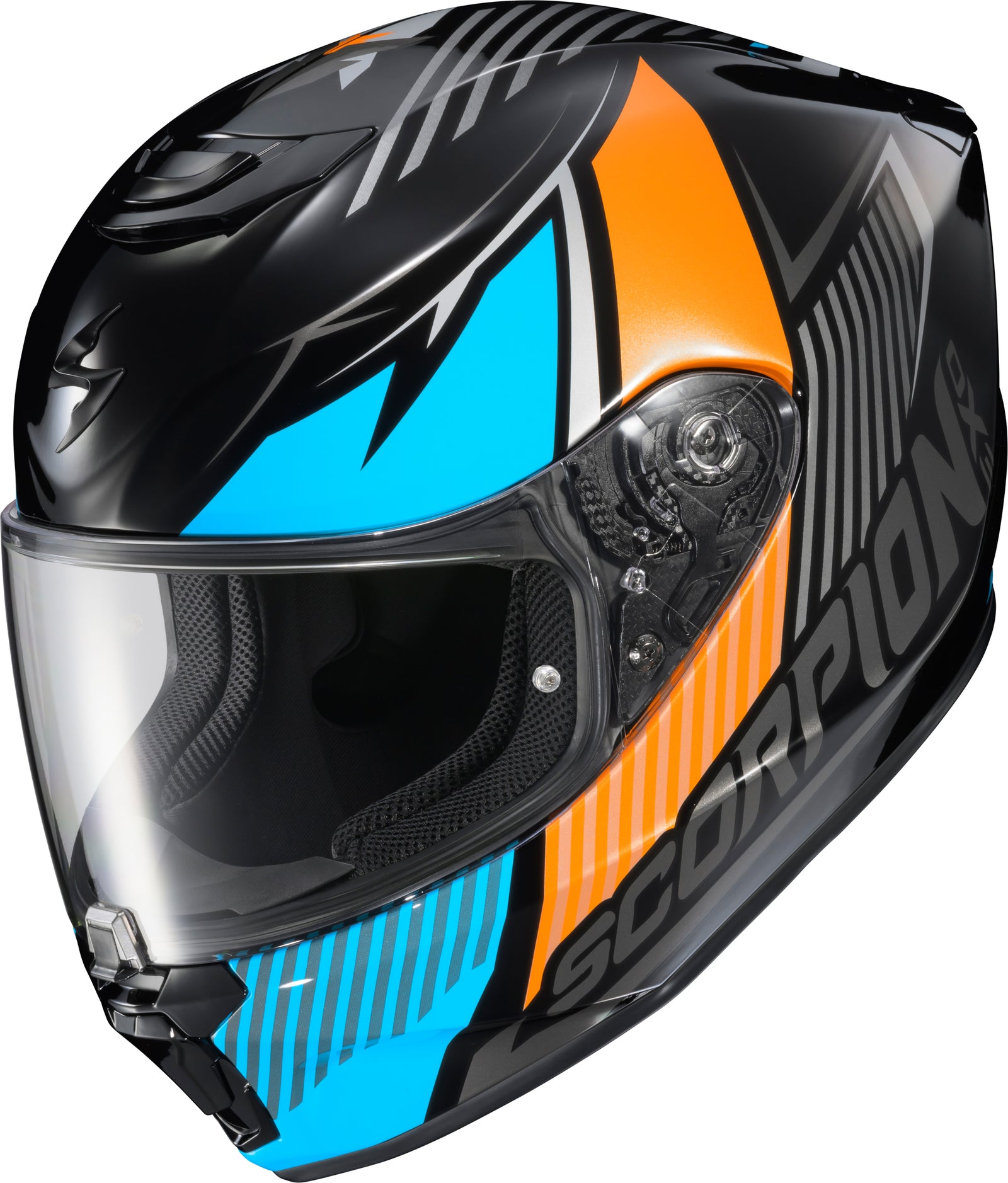 Exo R330 Full Face Helmet Hawker Light Blue Sm
