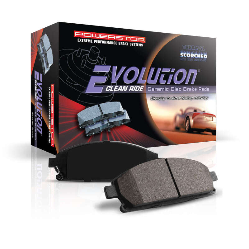 Power Stop 1969 Chevrolet Camaro Front or Rear Z16 Evolution Ceramic Brake Pads