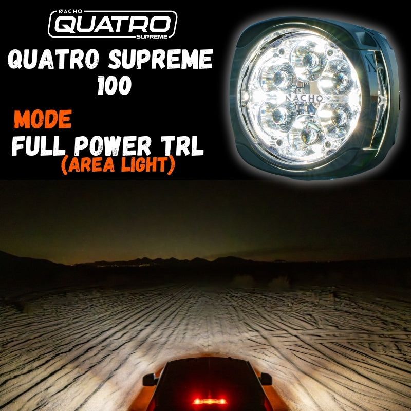 Nacho Lighting Quatro Off-Road 4in. Supreme 100 Lights