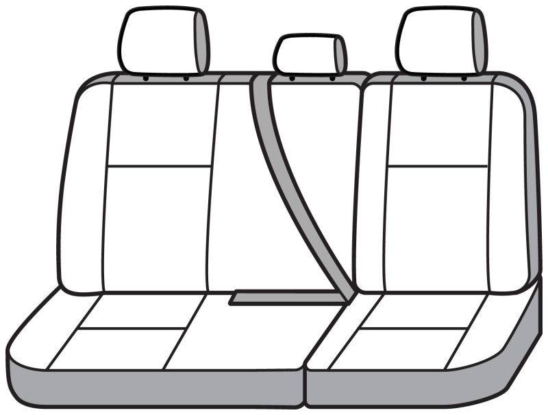 Covercraft 16-23 Toyota Tacoma Carhartt SeatSaver Custom Second Row Seat Covers - Gravel