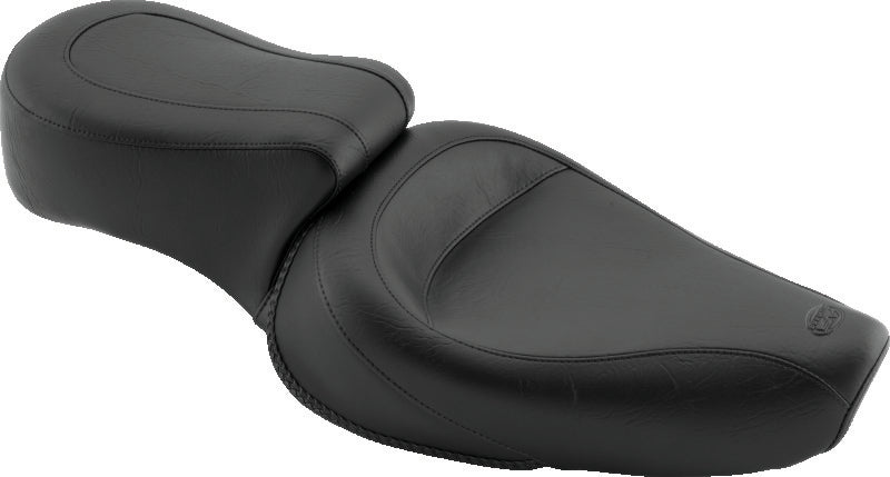 Mustang 82-03 Harley Sportster Standard Touring 1PC Seat - Black