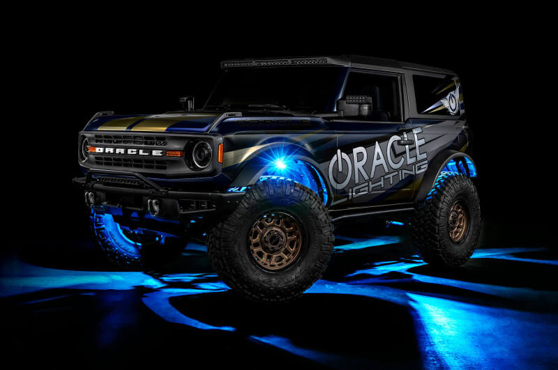Oracle Underbody RGB+W Wheel Well Rock Light Kit - 8 PCS - ColorSHIFT SEE WARRANTY