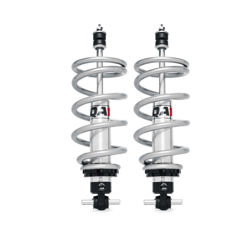QA1 GM Pro Front Coil-Over System - Single Adj. - 10in x 500lbs/in - Pigtail - Aluminum