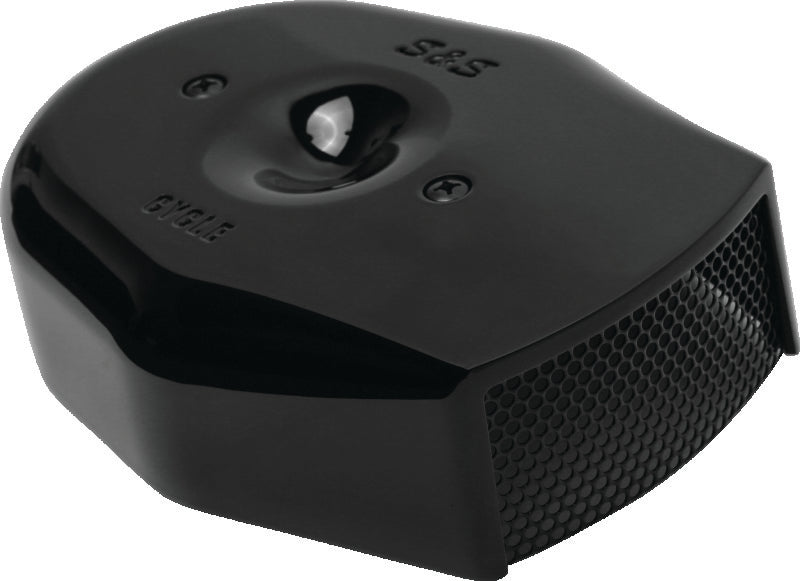 S&S Cycle Stealth Applications Tribute Air Cleaner Cover - Gloss Black