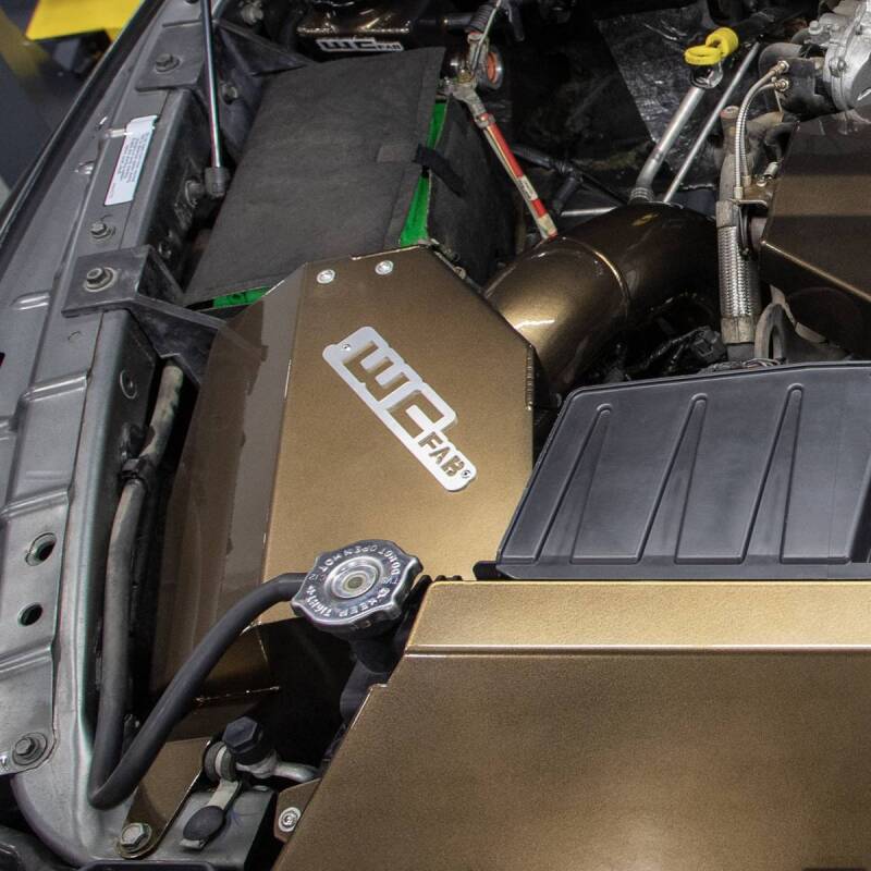 Wehrli 10-12 6.7L Cummins 4in. Intake Kit - Gun Metal